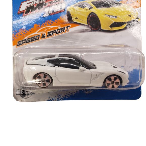 Corvette Metal Die Cast Car Maisto Fresh Metal 100 Collection Speed & Sport 2208 - Picture 2 of 8